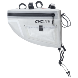 Alforja para manillar Cyclite Handle Bar Aero Bag blanco bílá