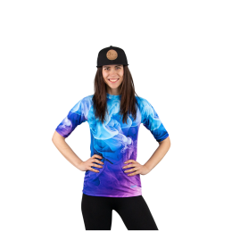 Camiseta funcional de mujer Drexiss All Mist Violet Coolmax