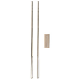 Cubierto Sea to Summit Detour Stainless Steel Chopsticks plata Stainless Steel Grey