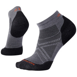 Calcetines Smartwool PhD Run Light Elite Low Cut negro/gris Graphite