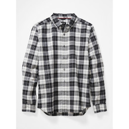 Camisa de hombre Marmot Harkins Lt Wt Flannel LS negro Black