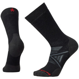 Calcetines de hombre Smartwool Performance Nordic Full Cushion Crew negro/rojo Black