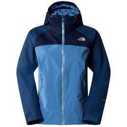 Chaqueta de mujer The North Face Stratos Jacket azul/blanco Indigo Stone/Summit Nav