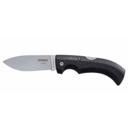 Navaja Gerber Gator Drop Point, 154CM,hladky negro Black