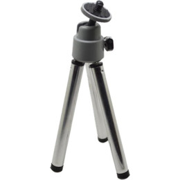 Trípode Niceboy Silver mini Tripod plata