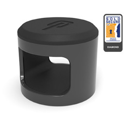 Candado de bicicleta Hiplok Ankr negro All Black