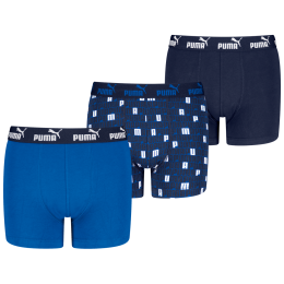 Bóxers para niños Puma Elements Printed Boxers 3P