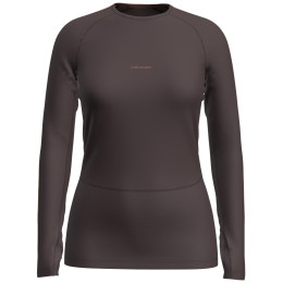 Camiseta de mujer Icebreaker W ZoneKnit 260 LS Crewe violeta Bittersweet/Cedar Wood/Cb