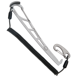 Extractor de fisureros Wild Country Pro Key With Leash plata