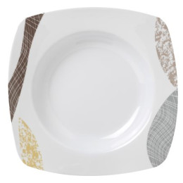 Plato Brunner Deep plate blanco