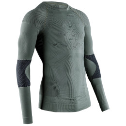 Camiseta funcional de hombre X-Bionic X-Plorer Energizer 4.0 Shirt Lg Sl verde olive green/antracite