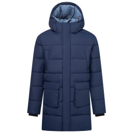 Abrigo de invierno para hombre Regatta Marek Longline azul oscuro Nvy(GryMirg)