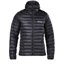 Saco de dormir de plumón Berghaus Furnace Hooded DWN JKT negro