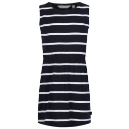 Vestido para niños Regatta Beylina Dress azul oscuro Navy/WhitStr