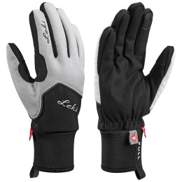 Guantes Leki Nordic Thermo Lady blanco/negro WhiteBlackCharcoal