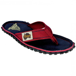 Chanclas Gumbies Islander Navy Coast azul/rojo BlueRed