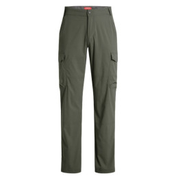 Pantalones de hombre Craghoppers NosiLife Rif Stretch Cargo Trouser verde oscuro DarkSage