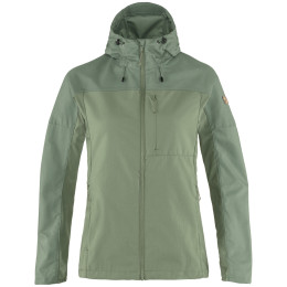 Chaqueta de mujer Fjällräven Abisko Midsummer Jacket W verde claro Jade Green-Patina Green