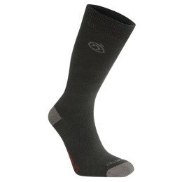 Calcetines Craghoppers NosiLife Single Pck Sock gris oscuro BlkPep/MidGy