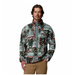 Sudadera de hombre Columbia Helvetia™ II Printed Half Snap Fleece