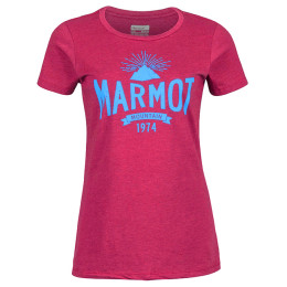 Camiseta de mujer Marmot Carly Tee SS violeta RedDahlia