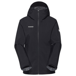 Chaqueta de mujer Mammut Linard Light HS Hooded Jacket Women negro black 0001