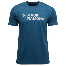 Camiseta de hombre Black Diamond M Mini Stacked Ss Tee