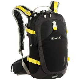 Mochila Boll Raven 15-18 negro/amarillo Sulphur
