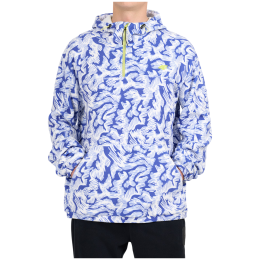 Sudadera de hombre 4F Fleece M483 blanco/azul Cobalt Allover