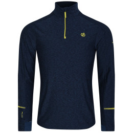 Camiseta funcional de hombre Dare 2b Power Up II Jrsey azul/amarillo Moonlight Denim Marl