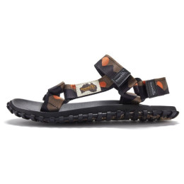 Sandalias de hombre Gumbies Scrambler Khaki a Orange verde/naranja khaki/oranžová