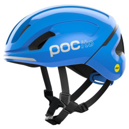 Casco de ciclismo POC POCito Omne MIPS azul Fluorescent Blue