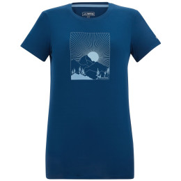 Camiseta de mujer Regatta Women’s Fingal Stretch azul oscuro Aviator Blue