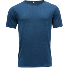 Camiseta de hombre Devold Sula Man Tee azul SKYDIVER