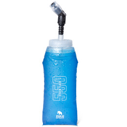 Botella plegable Zulu Straw Flask 550 azul blue