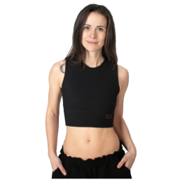 Camiseta sin mangas para mujer Drexiss Feel Black negro