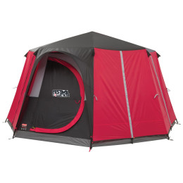 Tienda de campaña Coleman Festival Octagon 8 negro/rojo Red/Black