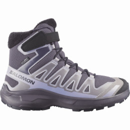 Calzado para niños Salomon Xa Pro Winter Wp J Nine Iron-Gull-Cosmic Sky gris Nine Iron / Gull / Cosmic Sky