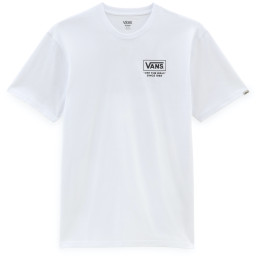 Camiseta de hombre Vans Classic Tab 66-B blanco White