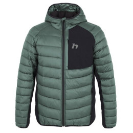 Chaqueta de invierno para hombre Hannah Revel Hoody verde oscuro dark forest/anthracite