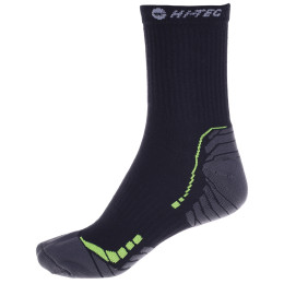 Calcetines Hi-Tec Ranas negro Black/DarkGrey/AppleGreen