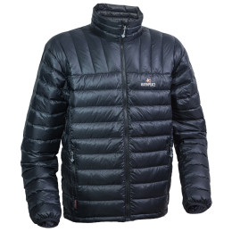 Chaqueta de plumón para hombre Warmpeace Drago negro Black