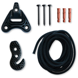 Fijación de asiento La Siesta Uchycení sedačky Universal Rop negro