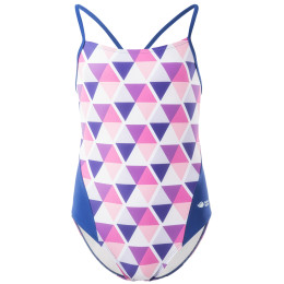 Bañador para niños Aquawave Axela Jr rosa/azul Rose Crystal Print/Sodalite Blue