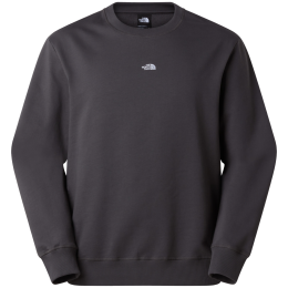 Sudadera The North Face U Essential Light Relaxed Crew negro ANTHRACITE GREY