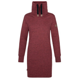 Vestido de mujer Loap Ebunka rojo Pink