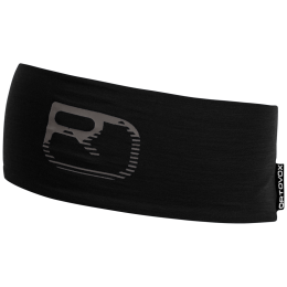 Banda para cabeza Ortovox 120 Cool Tec Logo Headband negro Black Raven