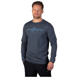 Camiseta de hombre Northfinder Celetin azul oscuro bluenights