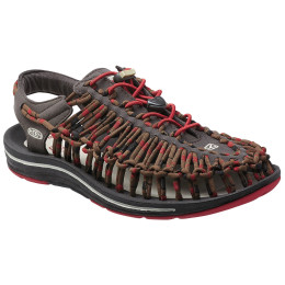 Sandalias de hombre Keen Uneek Stripes marrón RedDahlia/Raya