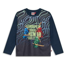 Camiseta para niños Lego Wear Lwtaj 713 Dark Navy azul oscuro Dark Navy